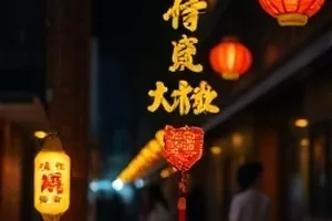 《潮汐记事》海边小城台风来临前街道剧照